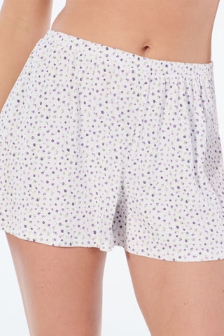 Calções de pijama - Cru