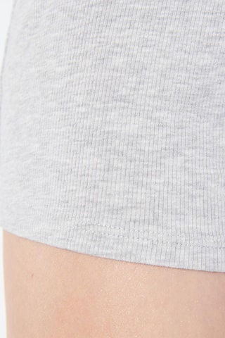 Calções de pijama - Cinzento mesclado