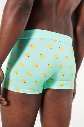 Boxers - Verde-claro e amarelo