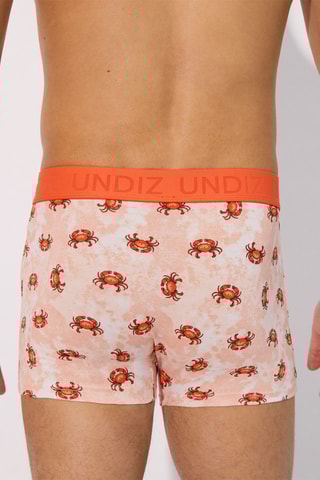 Boxers - Salmão e coral