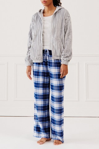 Top de pijama - Cinzento-claro mesclado