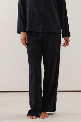 Calças de pijama - Preto