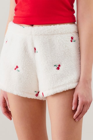 Calções de pijama - Cru