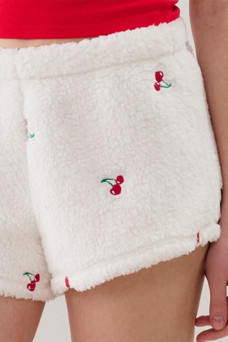 Calções de pijama - Cru