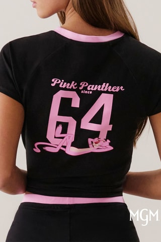 T-shirt Pantera rosa - Preto