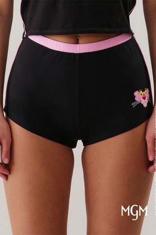 Calções Pantera rosa - Preto