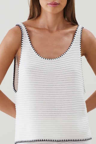 Top de pijama - Branco