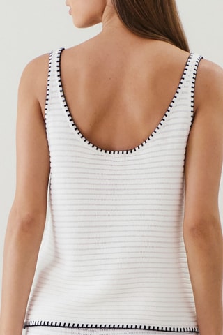 Top de pijama - Branco