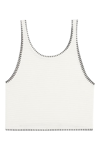 Top de pijama - Branco