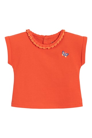 Camiseta y short - Naranja - Obaibi