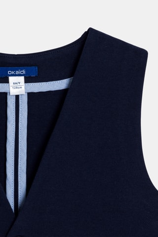 Chaleco de traje - Azul marino - Okaidi