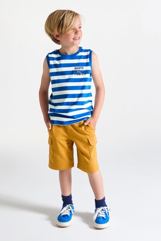 Camiseta de tirantes - Azul - Okaidi