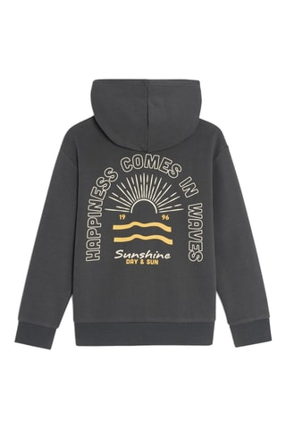 Sudadera con capucha - Gris oscuro - Okaidi