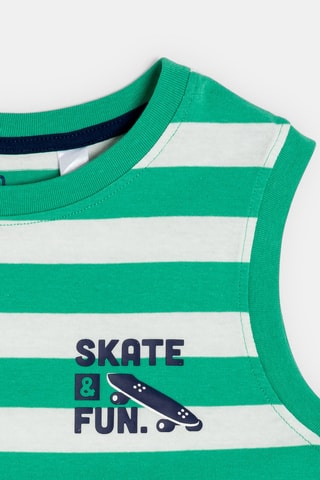 Camiseta de tirantes - Verde - Okaidi