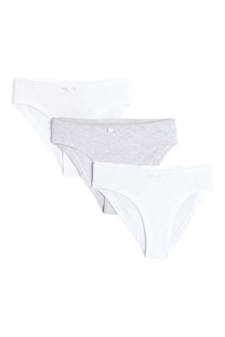 3 bragas - Blanco - Okaidi