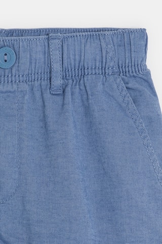 Bermudas de lino - Azul - Okaidi