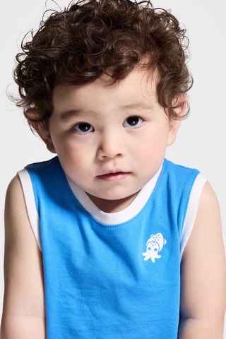 Camiseta de tirantes - Azul - Obaibi