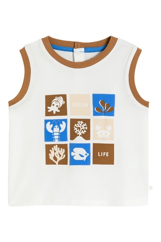 Camiseta de tirantes - Blanco - Obaibi