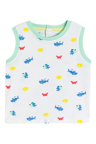 Camiseta de tirantes - Blanco - Obaibi