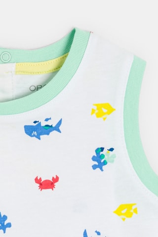 Camiseta de tirantes - Blanco - Obaibi