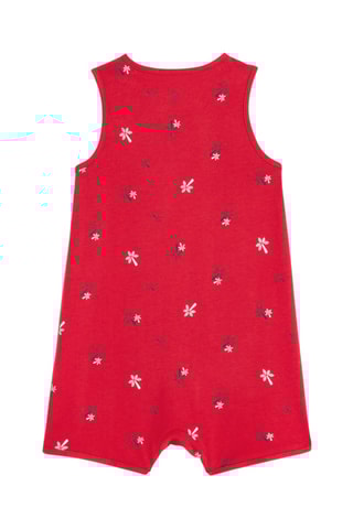 Combinaison sans manches - Rouge - Obaibi