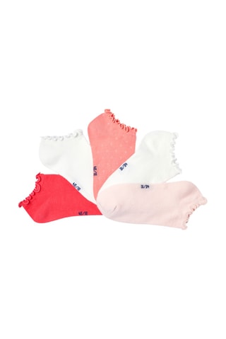 5 pares de calcetines - Rosa - Okaidi