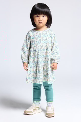 Vestido y leggings - Verde - Obaibi