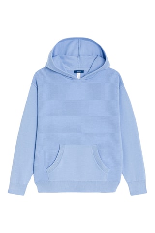 Jersey con capucha - Azul claro - Okaidi