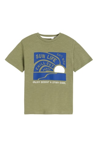 Camiseta - Caqui - Okaidi