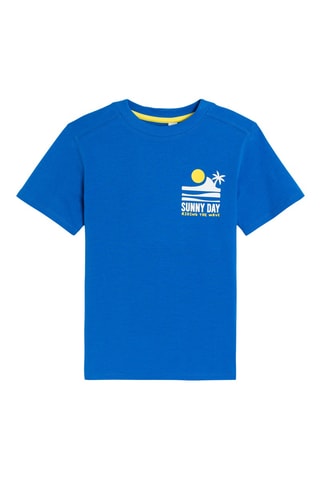 Camiseta - Azul - Okaidi