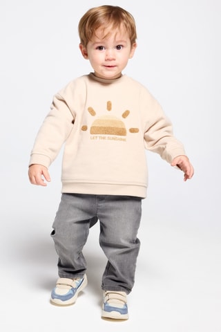 Sudadera - Beige - Obaibi