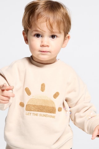 Sudadera - Beige - Obaibi