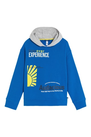 Sudadera con capucha - Azul - Okaidi
