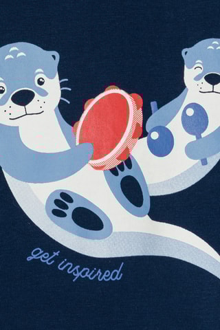 Camiseta - Azul marino - Obaibi