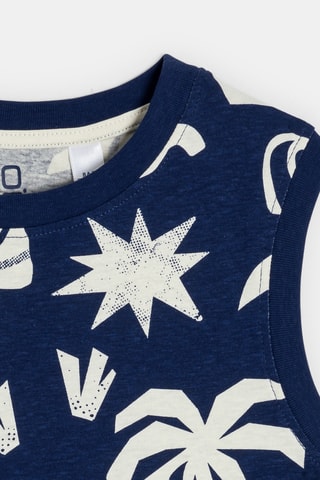 Camiseta de tirantes - Azul - Okaidi