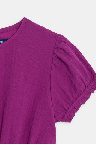 Vestido evasé - Violeta - Okaidi