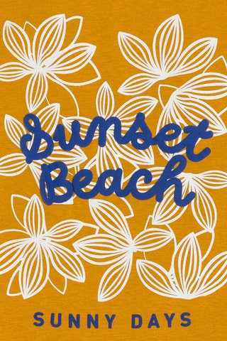 Camiseta de tirantes - Mostaza - Okaidi