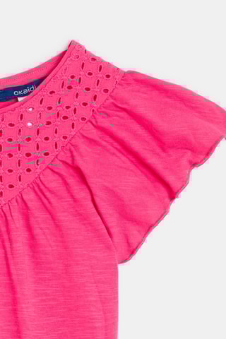 Camiseta - Rosa - Okaidi