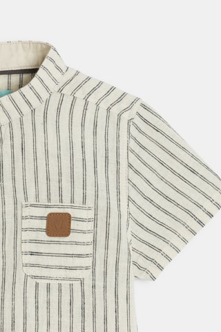 Camisa de lino - Beige - Obaibi