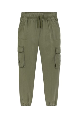 Pantalón cargo - Verde caqui - Okaidi