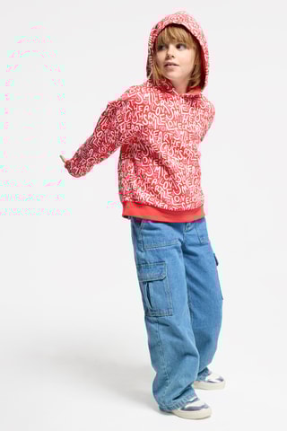 Sudadera con capucha - Rojo - Okaidi