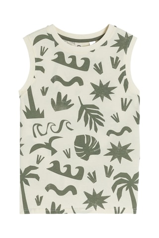 Camiseta de tirantes - Beige - Okaidi