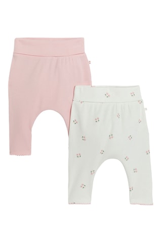 2 pantalones - Blanco - Obaibi