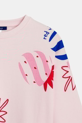 Sudadera - Rosa - Okaidi