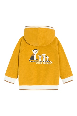 Sudadera con capucha - Amarillo - Obaibi