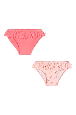 2 bragas de bikini - Rosa - Obaibi