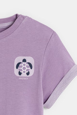 Camiseta - Violeta - Obaibi