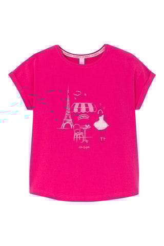 Camiseta - Rosa - Kidiliz