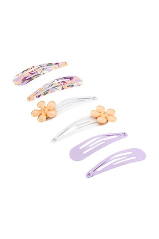 6 horquillas - Violeta - Okaidi