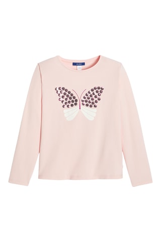 Camiseta - Rosa pastel - Okaidi